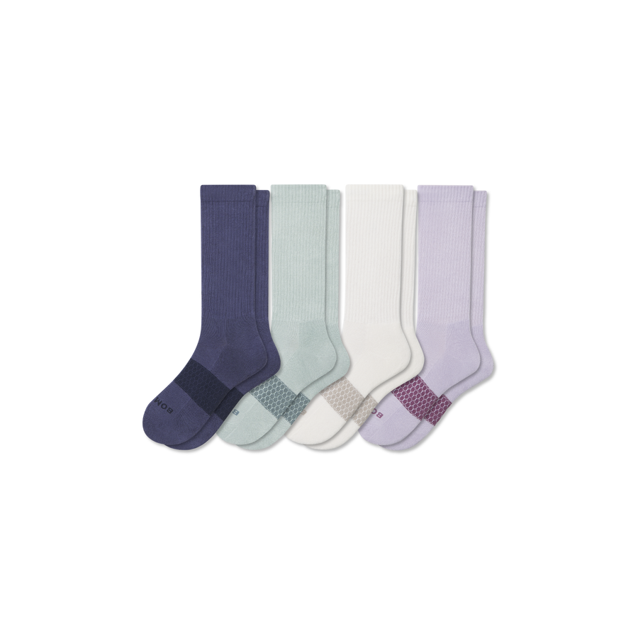 Women's Solids Calf Sock 4-Pack L2