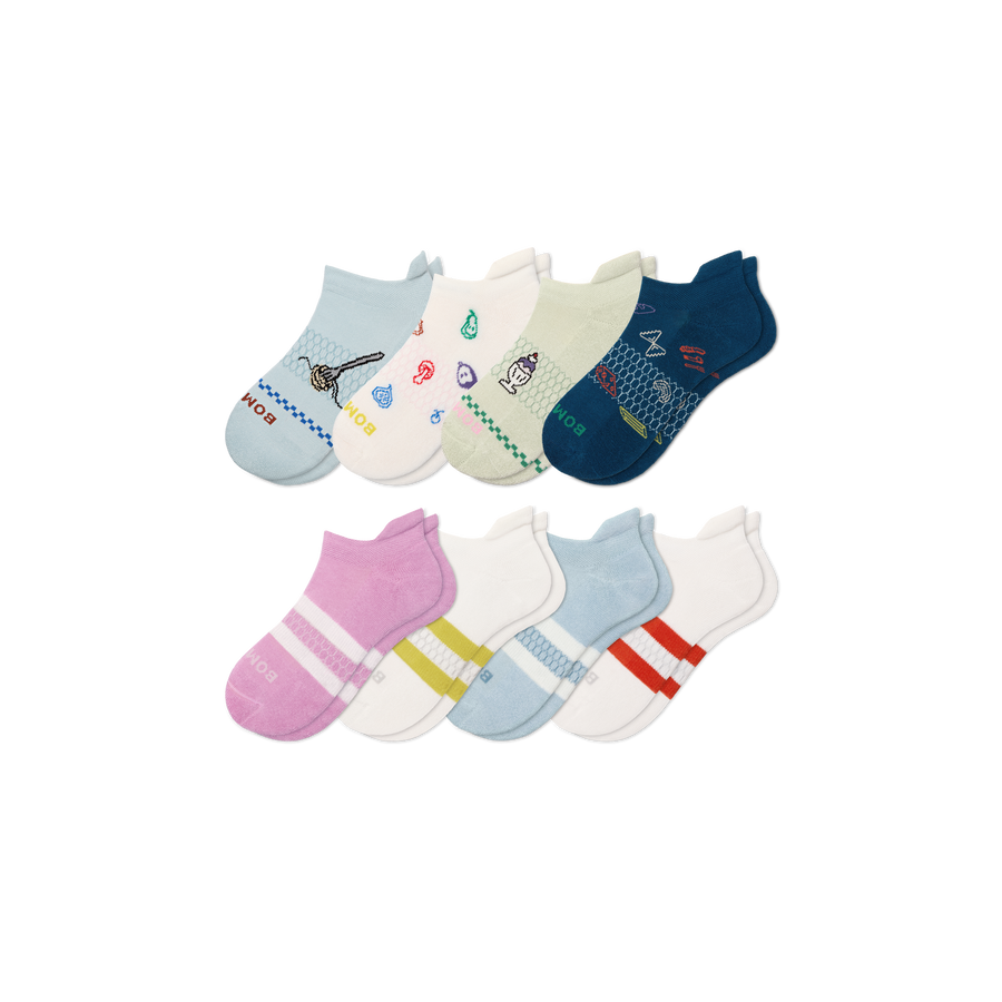 Youth Ankle Sock 8-Pack T0